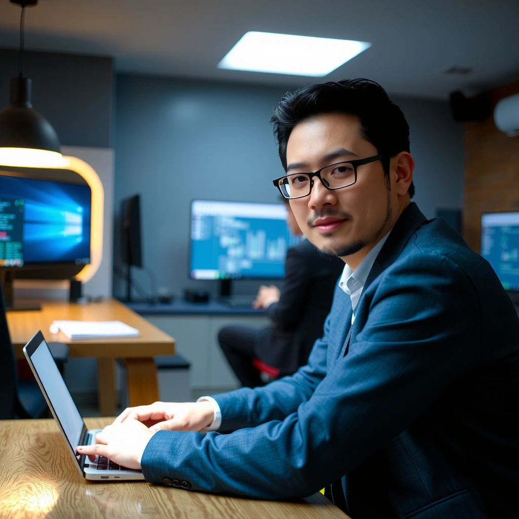 Dezvoltator Web Senior, concentrat pe cod.